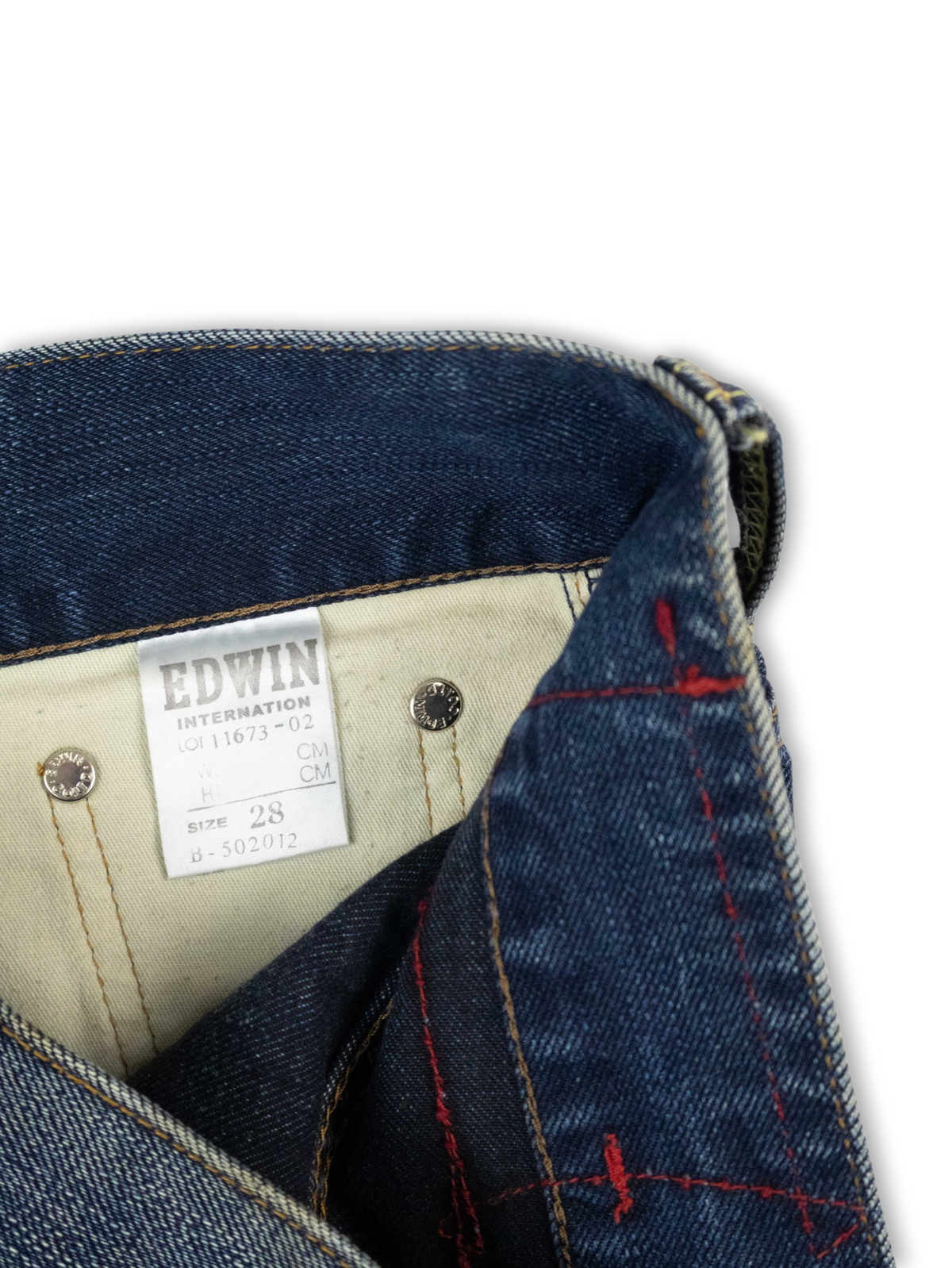 Japanese Washed Denim Jeans (28)