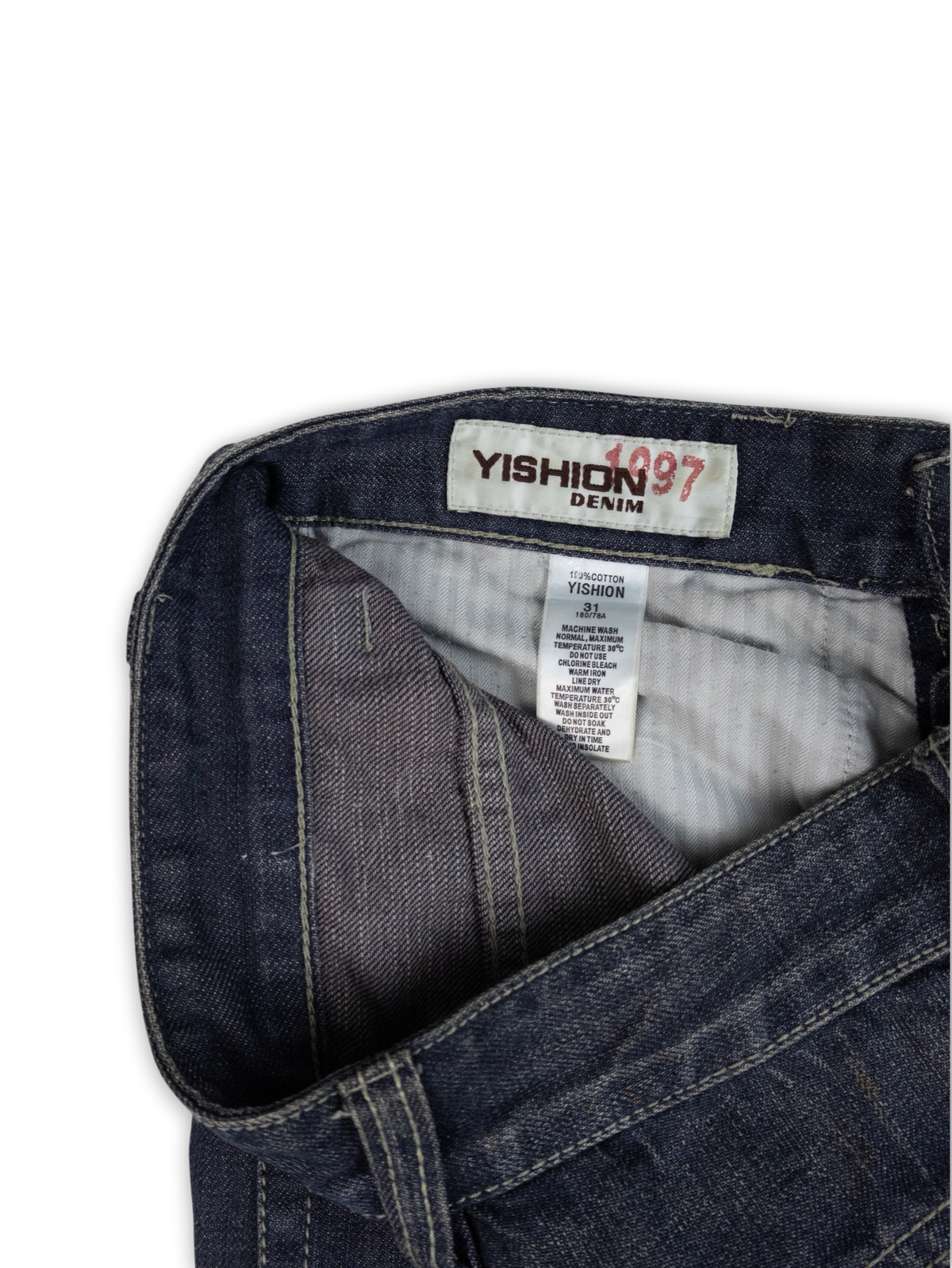 Japanese Washed Denim Jeans (31)