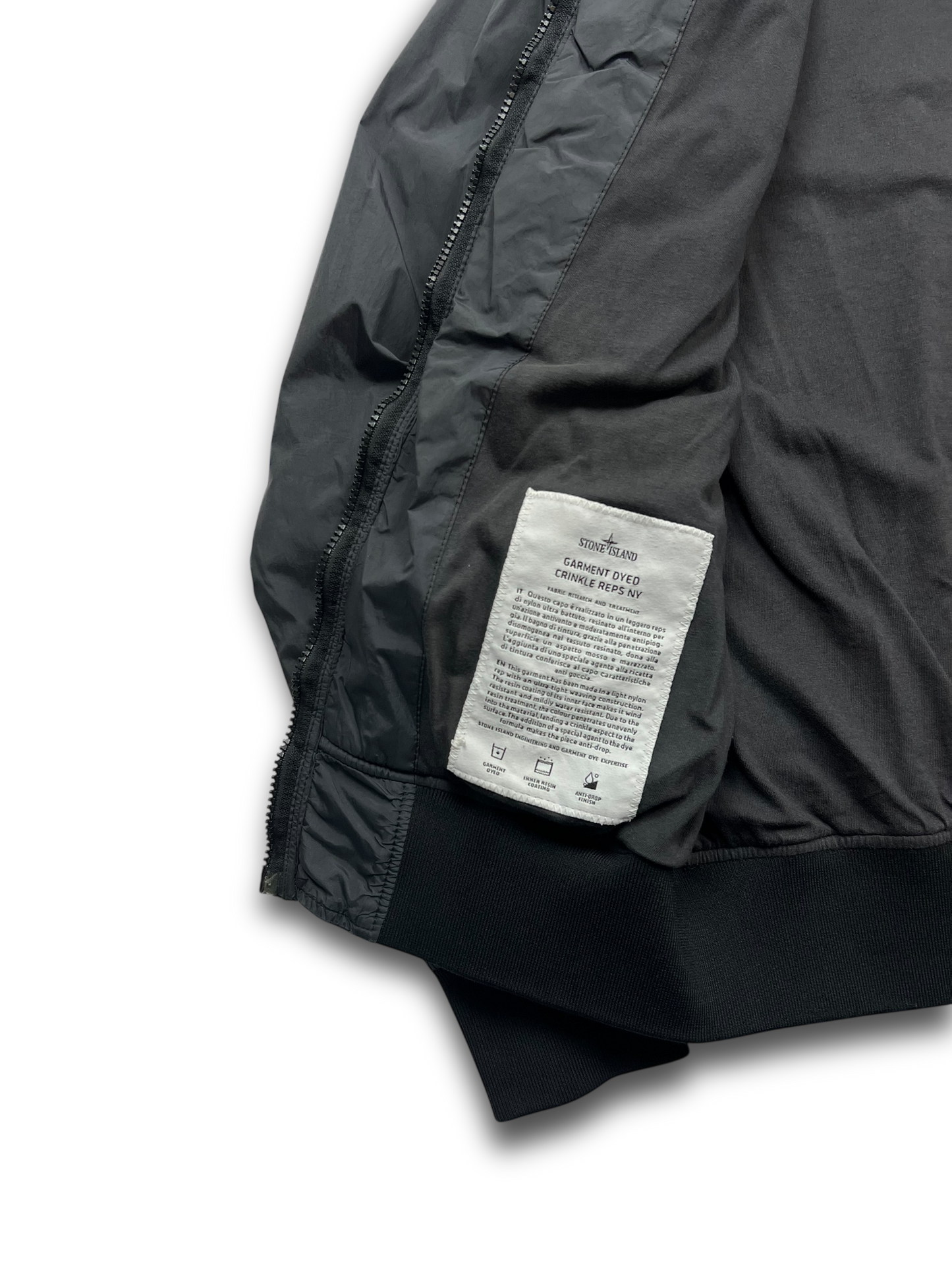 Stone Island Garment Dyed Crinkle Reps Ny Jacket (M)