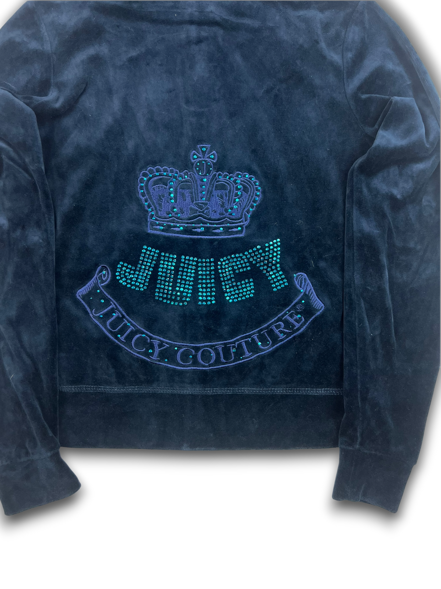 Juicy Couture Velour Zip Up (L)