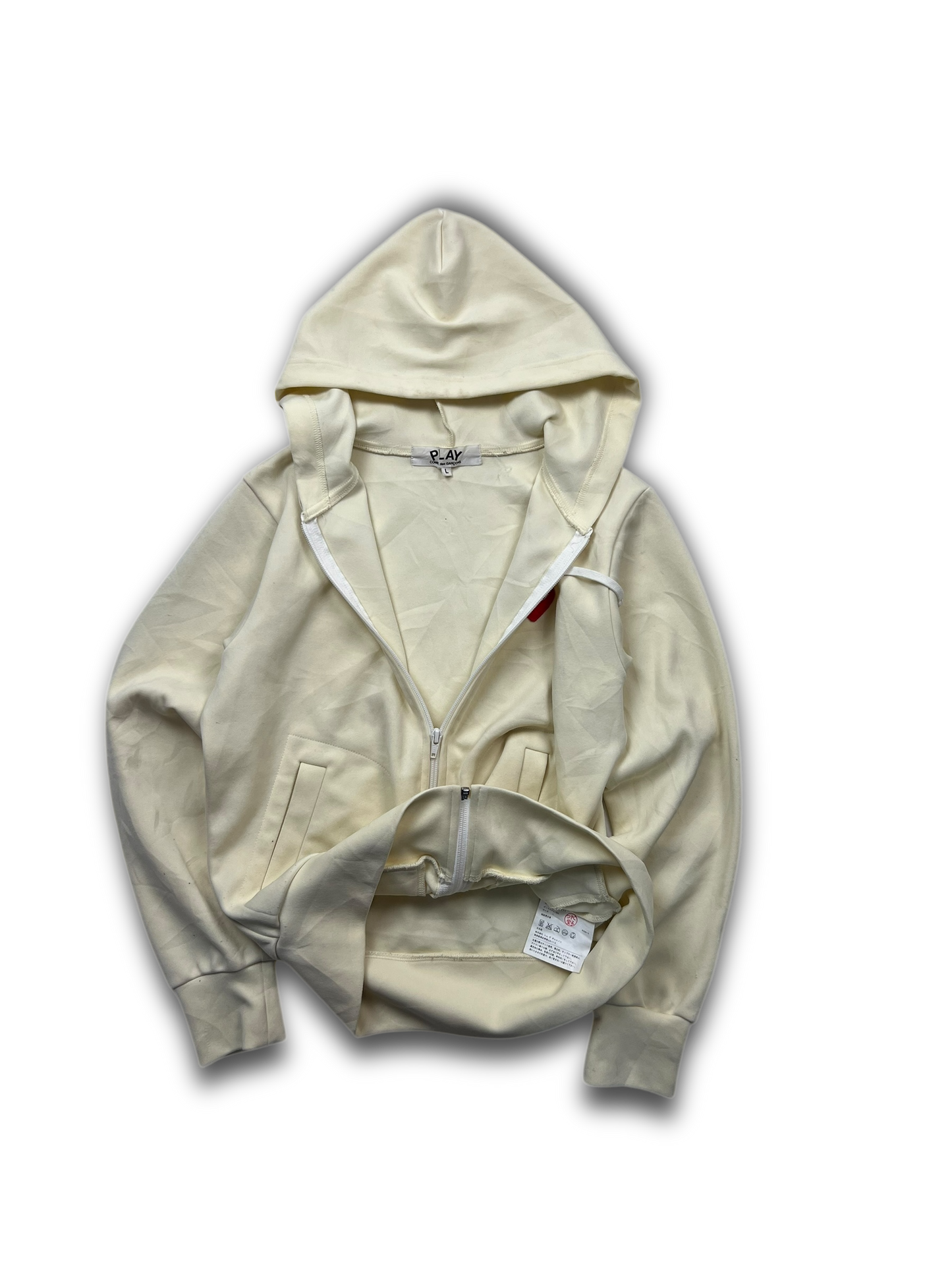 Comme des Garçons Zip Up (Womens L)