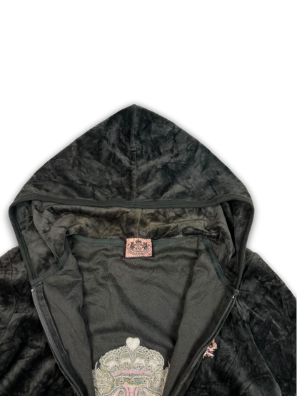 Juicy Couture Velour Zip Up (M)
