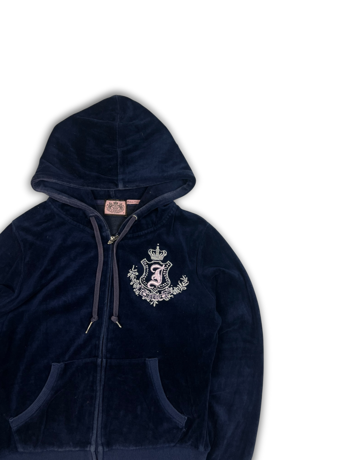 Juicy Couture Velour Zip Up (M)