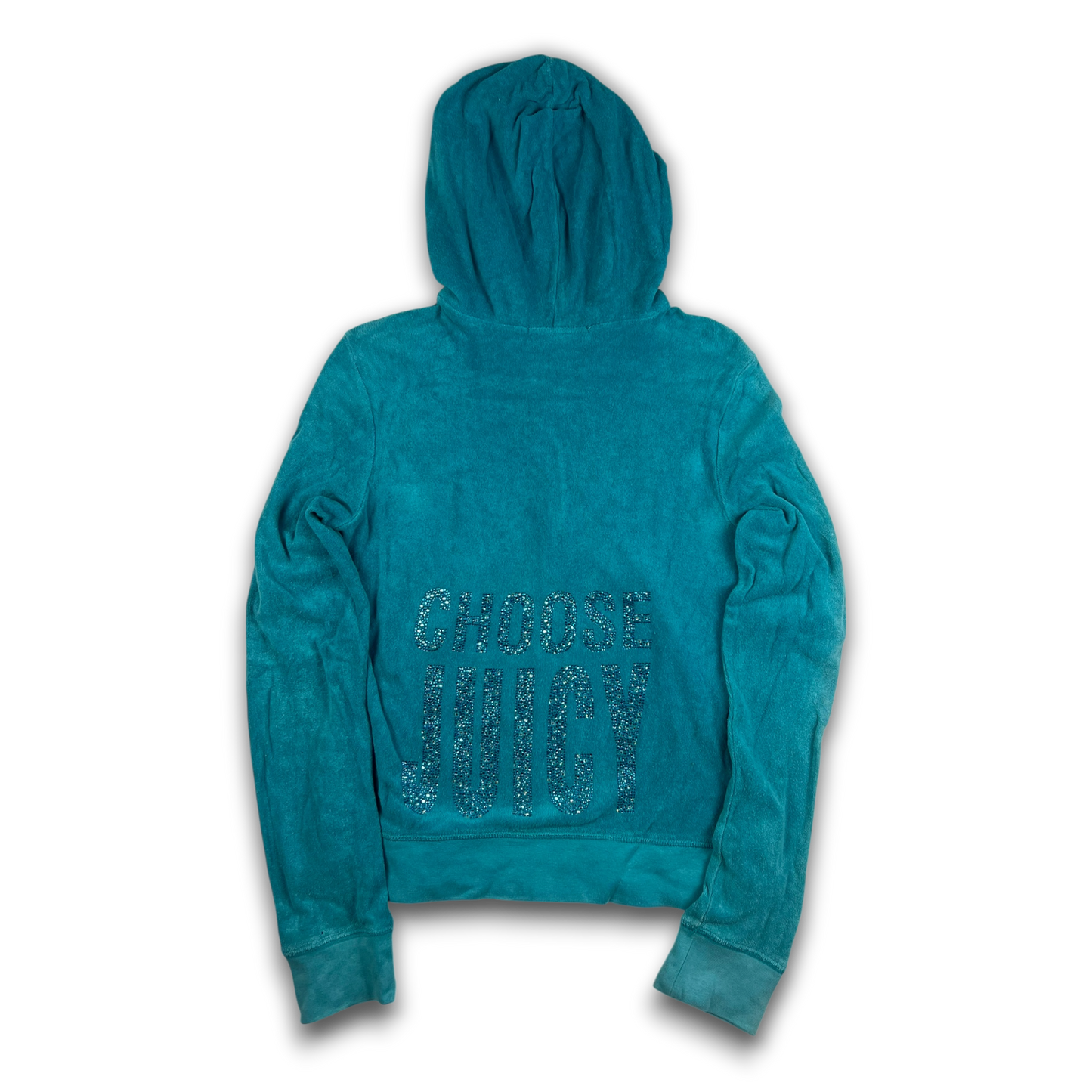 Juicy Couture Velour Zip Up (L)