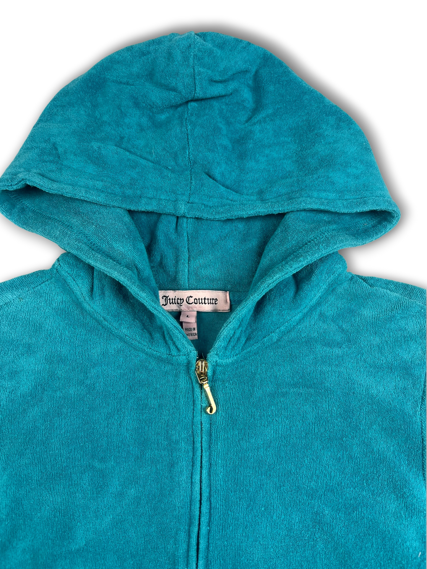 Juicy Couture Velour Zip Up (L)