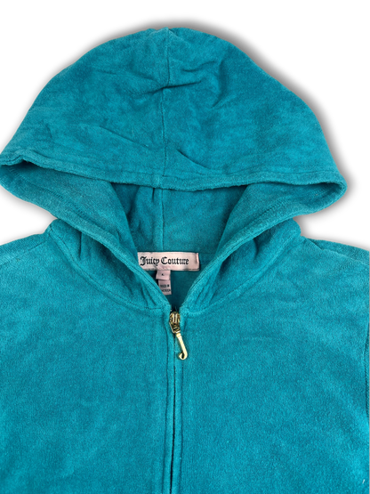Juicy Couture Velour Zip Up (L)