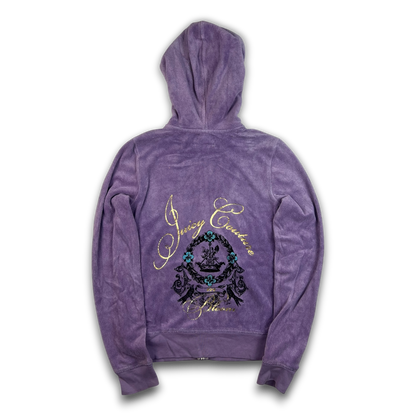 Juicy Couture Velour Zip Up (M)