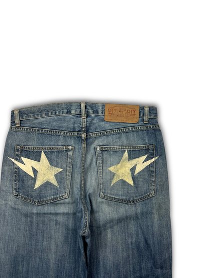 A Bathing Ape Jeans (L)