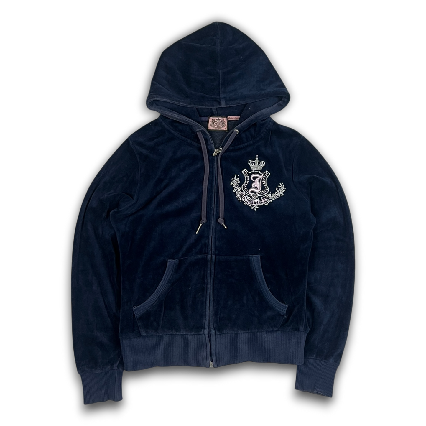 Juicy Couture Velour Zip Up (M)