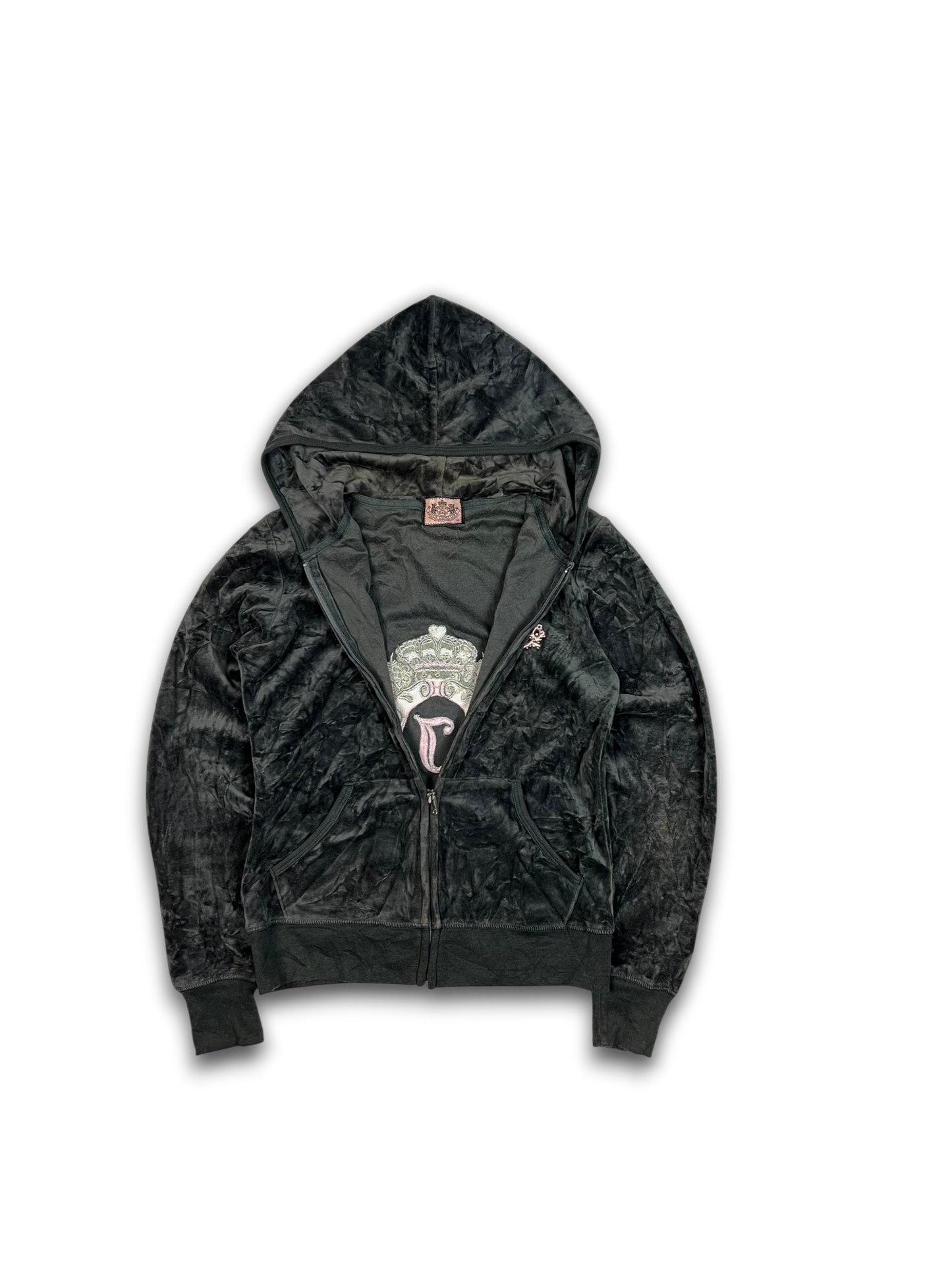 Juicy Couture Velour Zip Up (M)