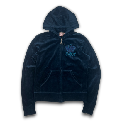 Juicy Couture Velour Zip Up (L)
