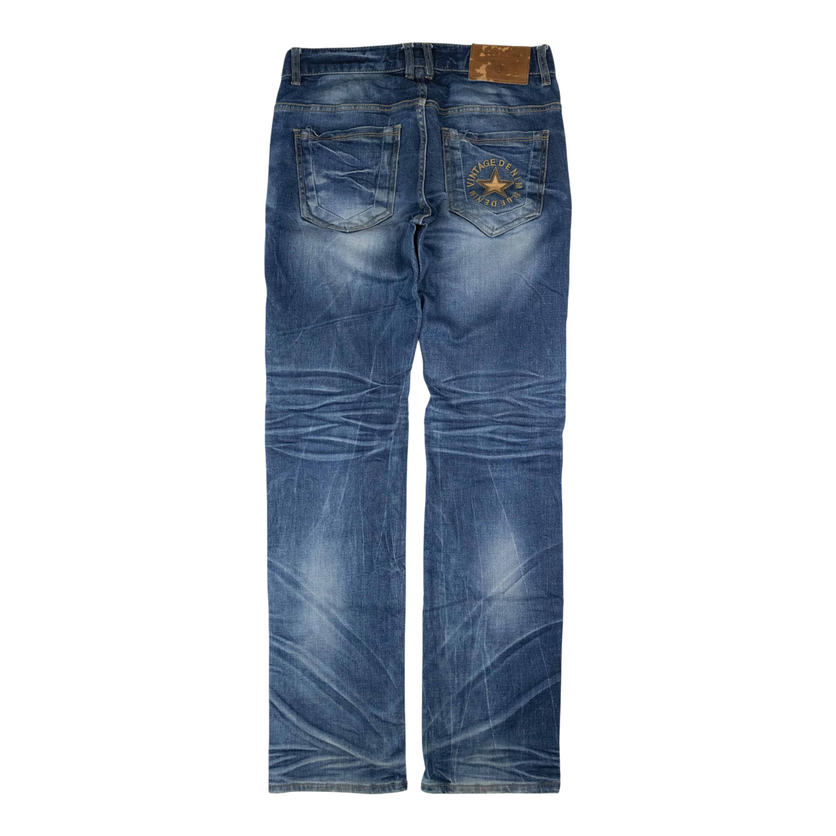 Japanese Washed Denim Jeans (32)
