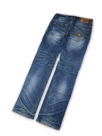 Japanese Washed Denim Jeans (32)
