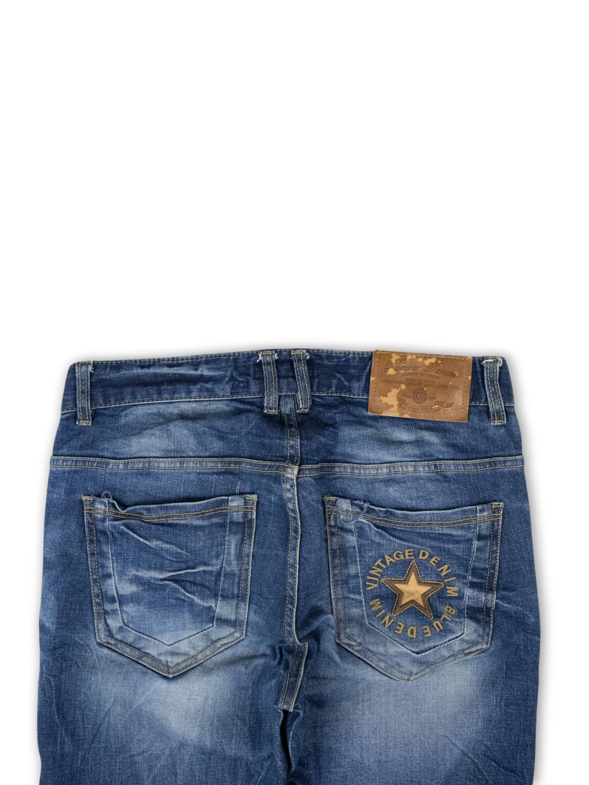 Japanese Washed Denim Jeans (32)