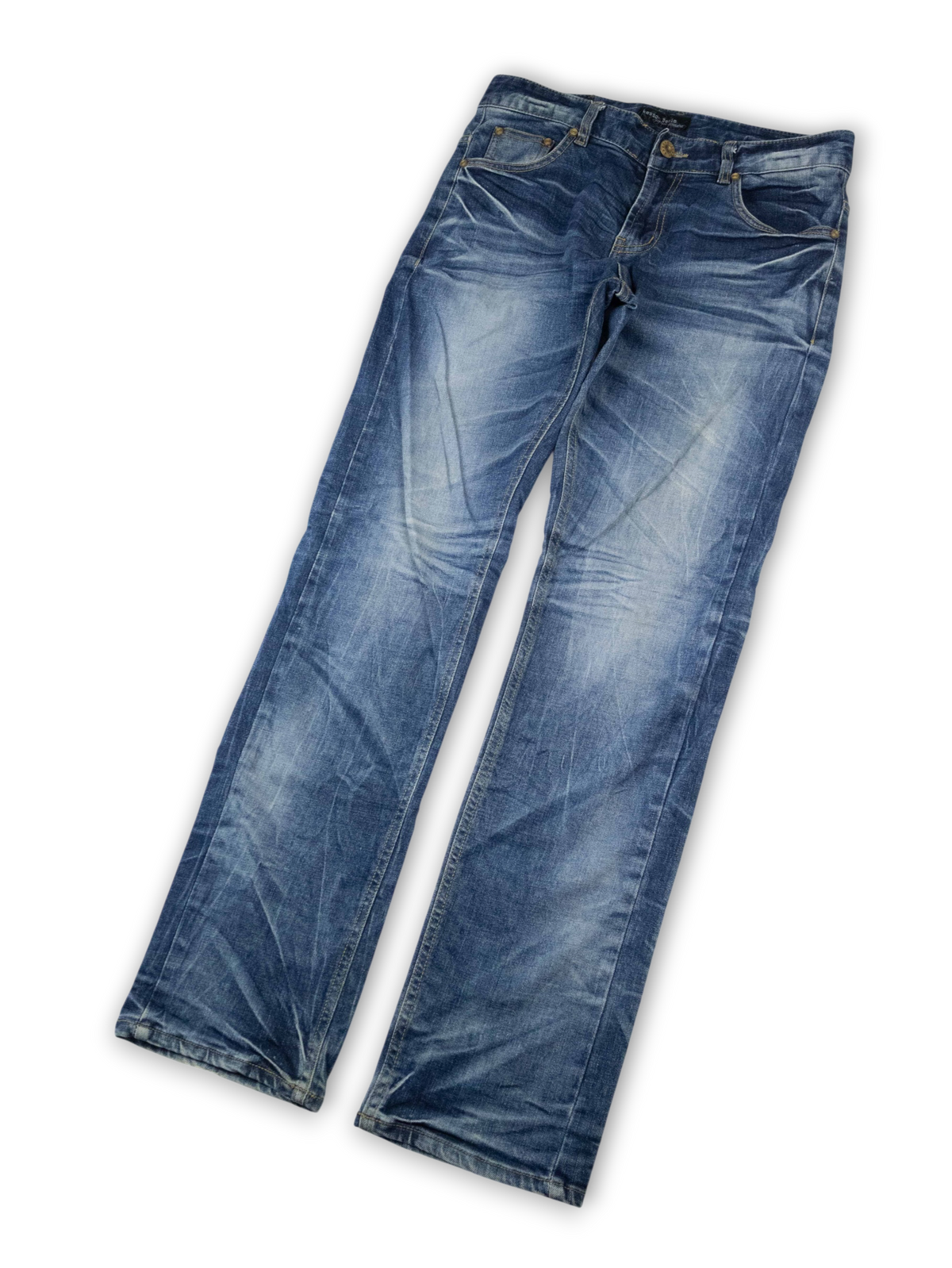 Japanese Washed Denim Jeans (32)