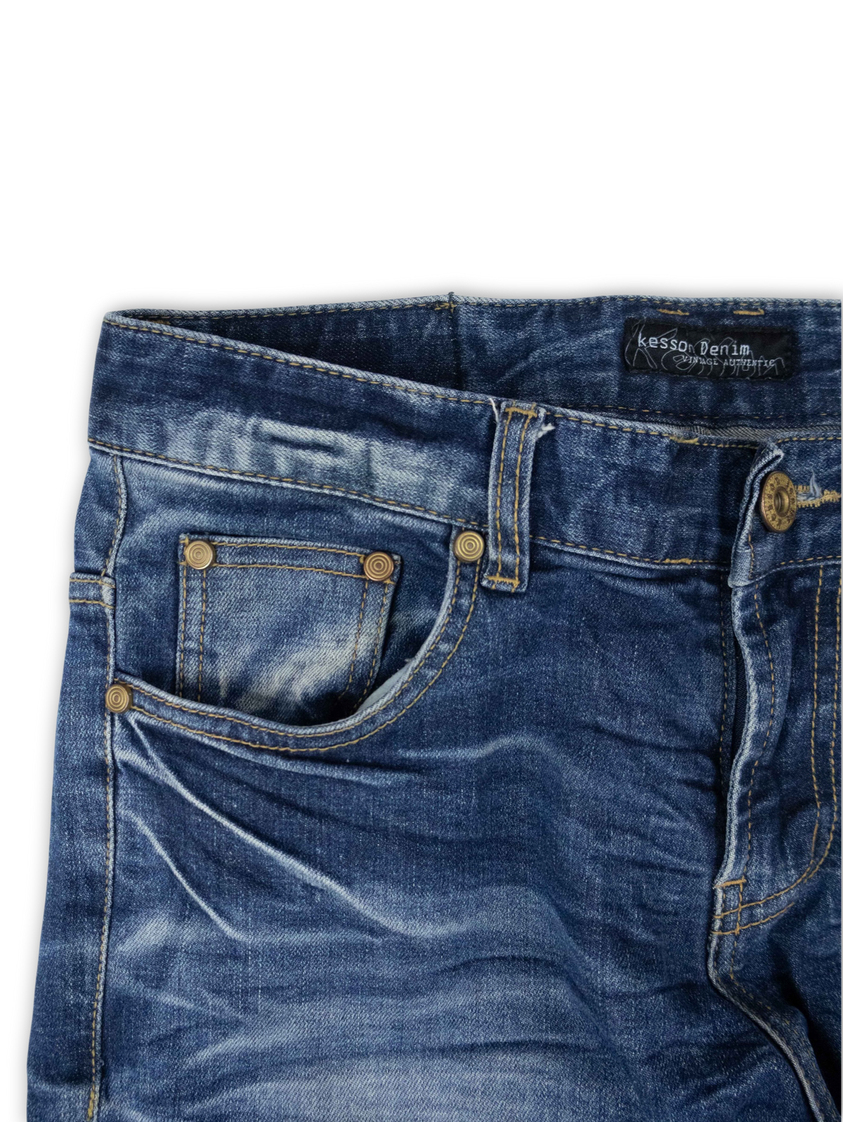 Japanese Washed Denim Jeans (32)