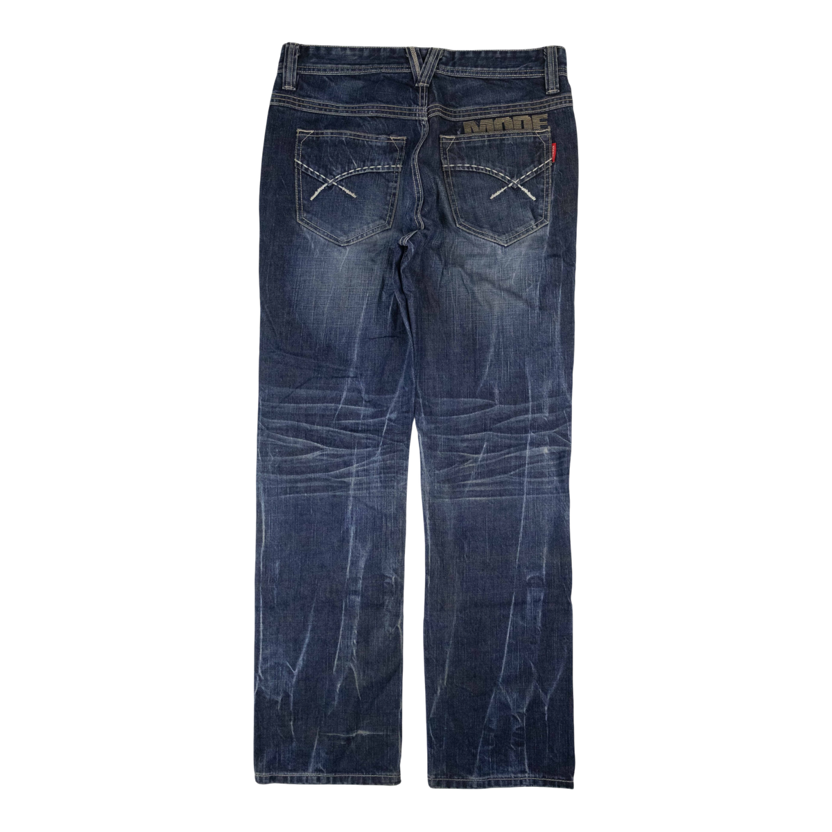 Japanese Washed Denim Jeans (34)