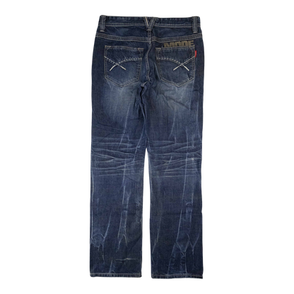 Japanese Washed Denim Jeans (34)