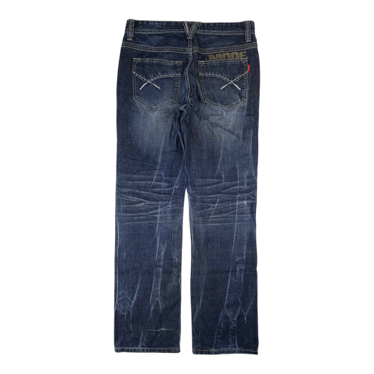 Japanese Washed Denim Jeans (34)