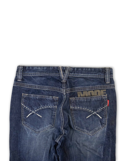 Japanese Washed Denim Jeans (34)