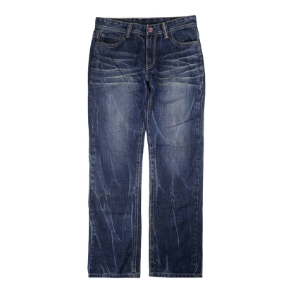 Japanese Washed Denim Jeans (34)
