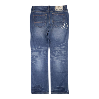 Japanese Washed Denim Jeans (32)