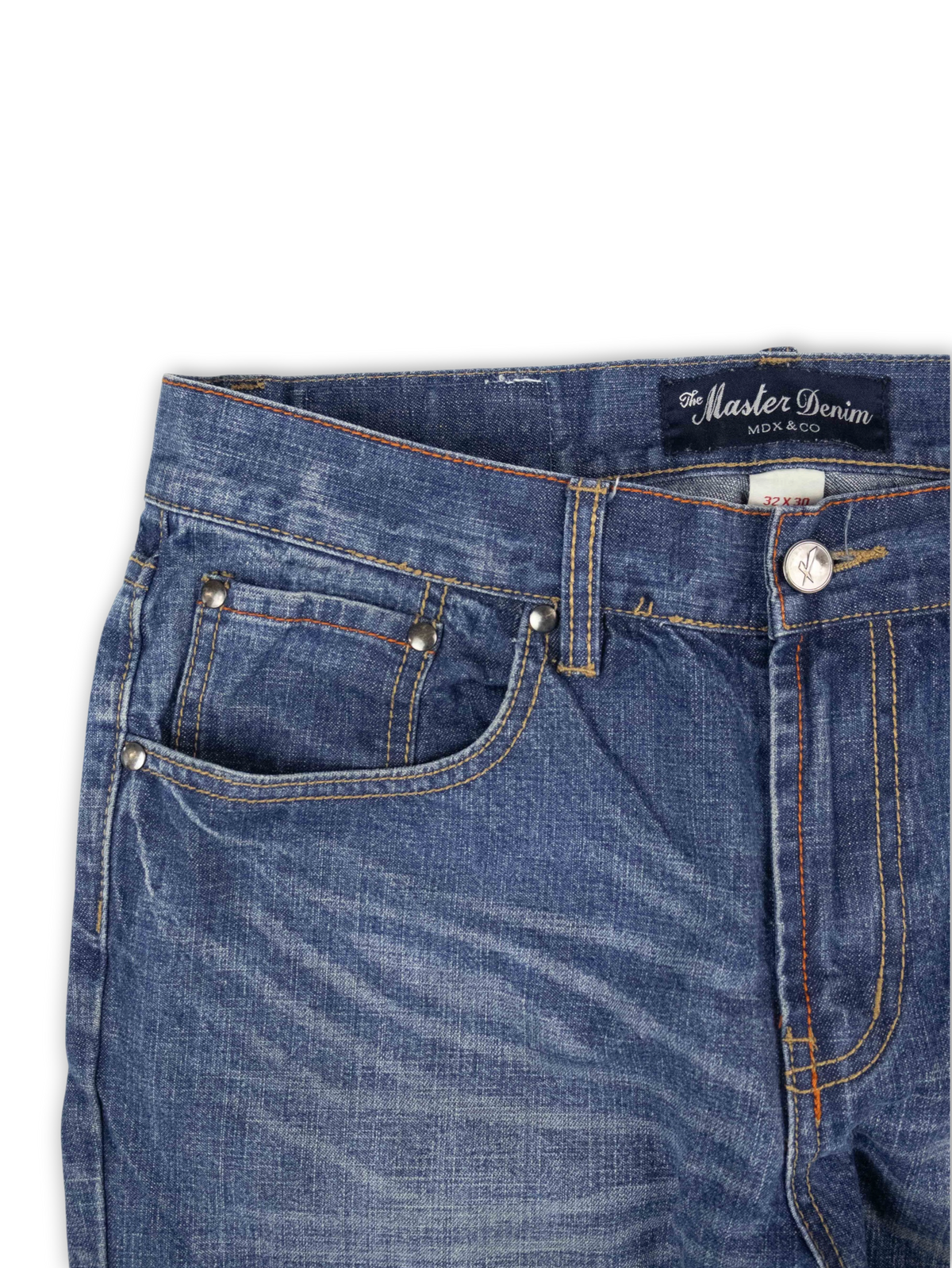 Japanese Washed Denim Jeans (32)