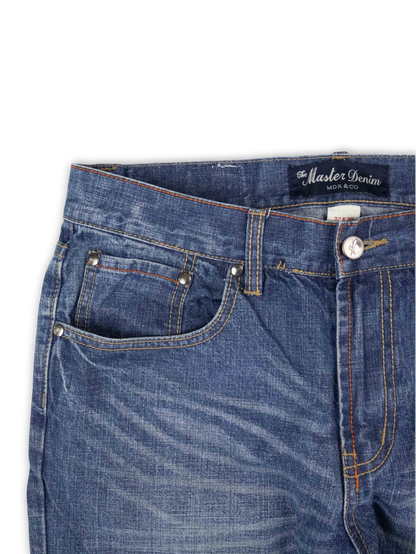 Japanese Washed Denim Jeans (32)