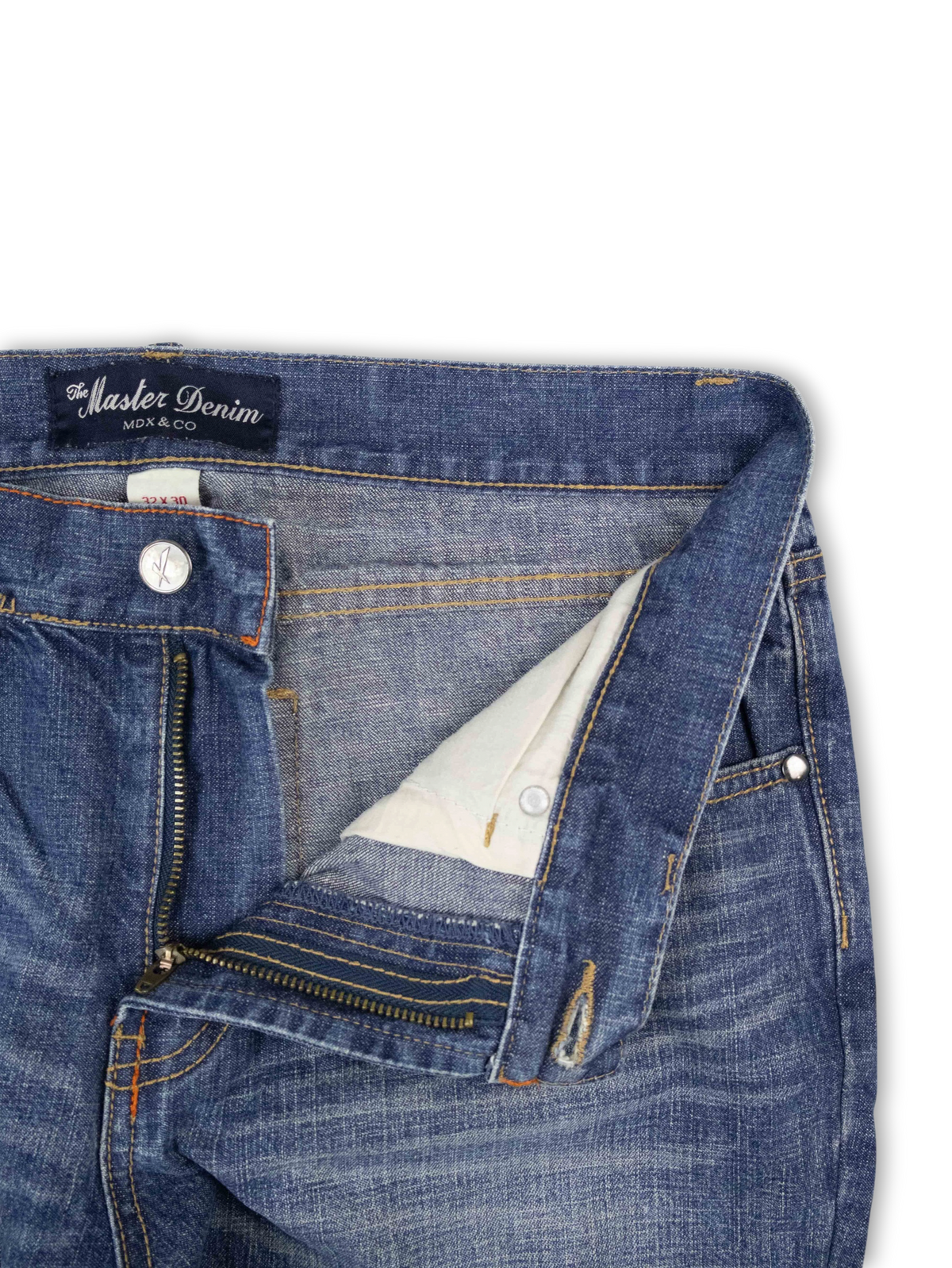 Japanese Washed Denim Jeans (32)