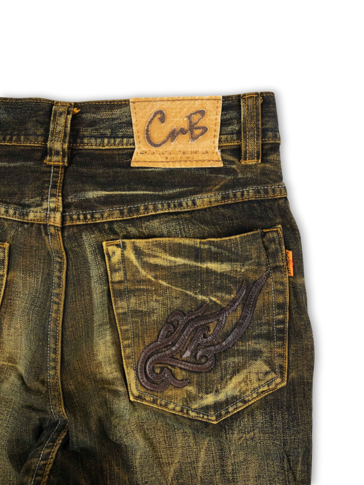 Japanese Washed Denim Jeans (28)
