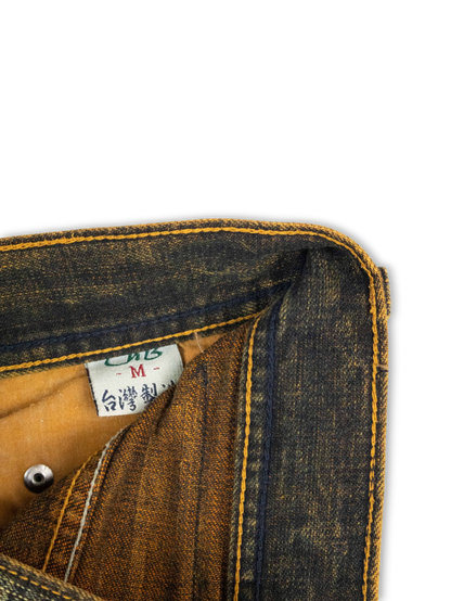 Japanese Washed Denim Jeans (28)