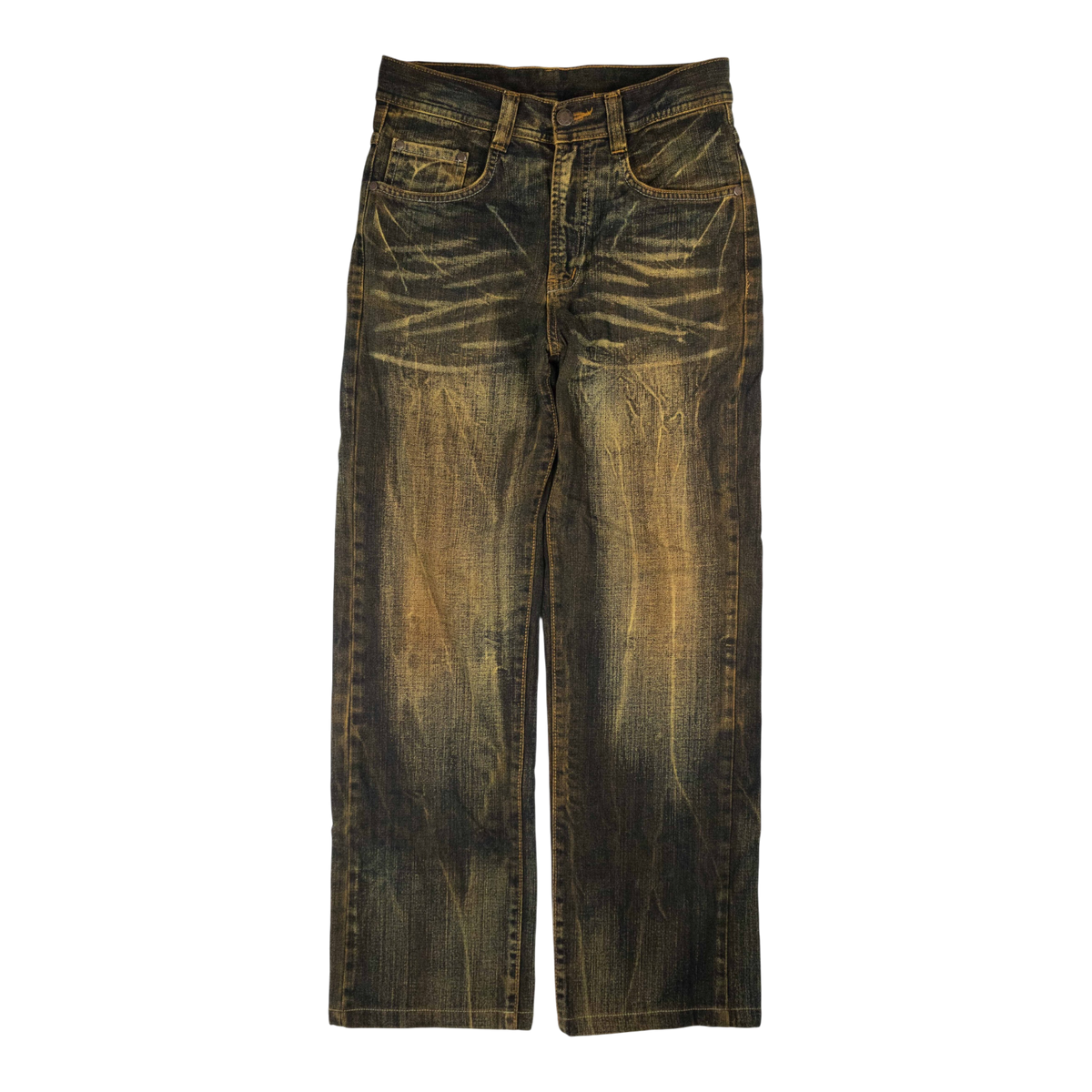 Japanese Washed Denim Jeans (28)