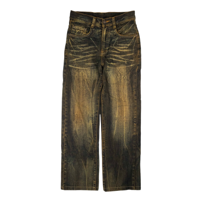 Japanese Washed Denim Jeans (28)
