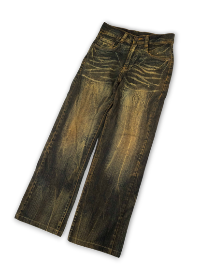 Japanese Washed Denim Jeans (28)