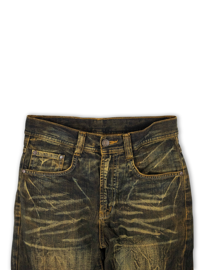 Japanese Washed Denim Jeans (28)