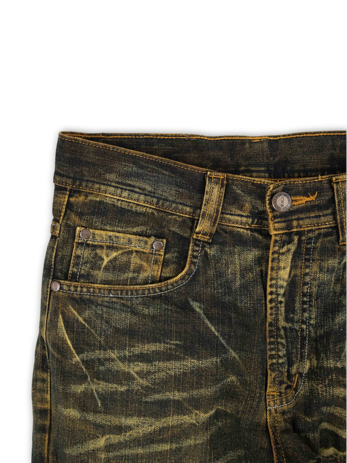 Japanese Washed Denim Jeans (28)