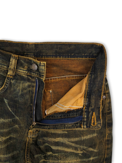 Japanese Washed Denim Jeans (28)