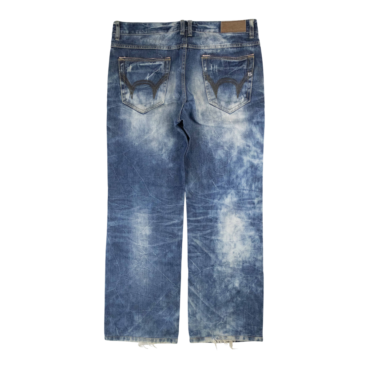 Japanese Washed Denim Jeans (34)
