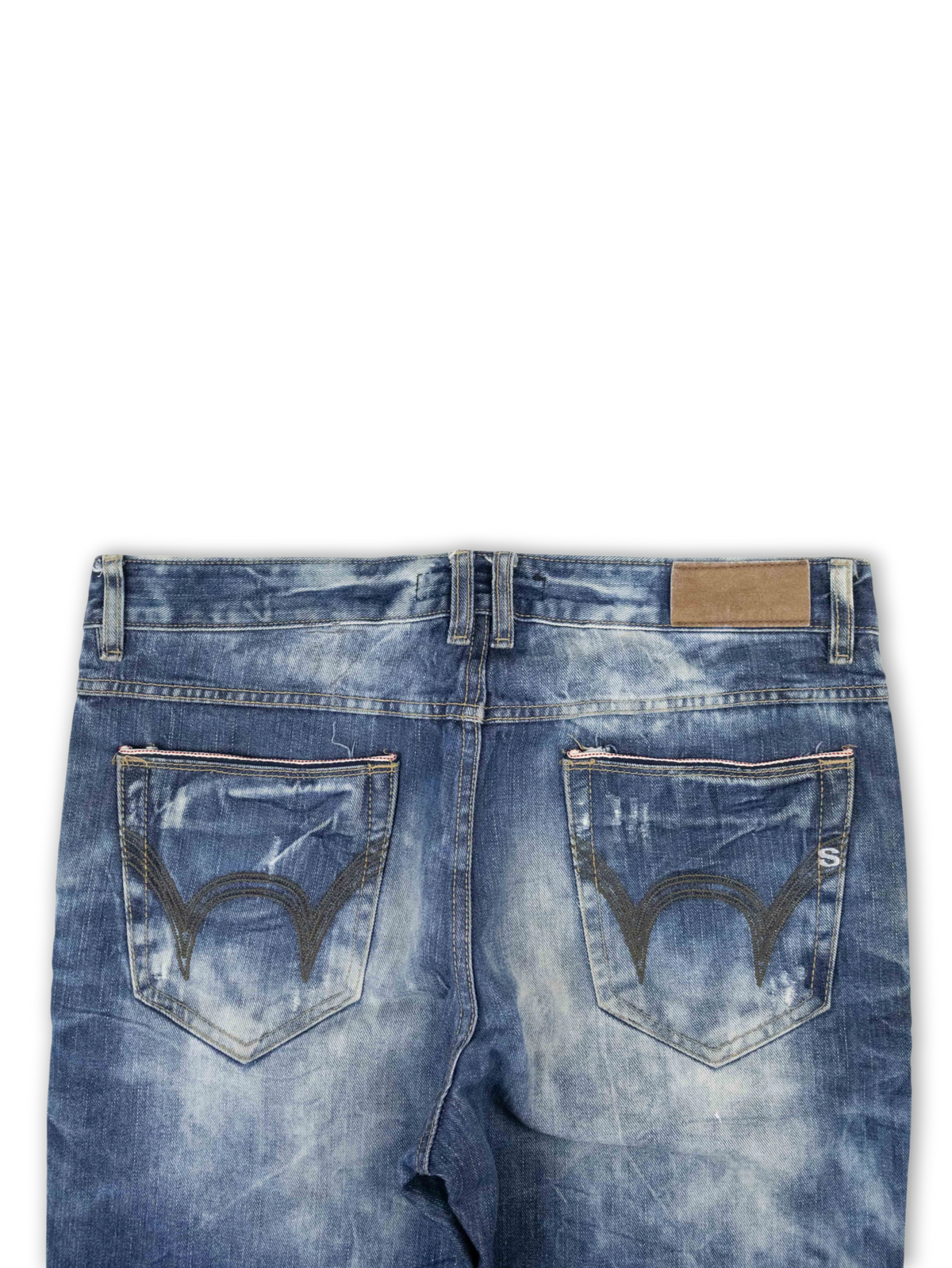 Japanese Washed Denim Jeans (34)