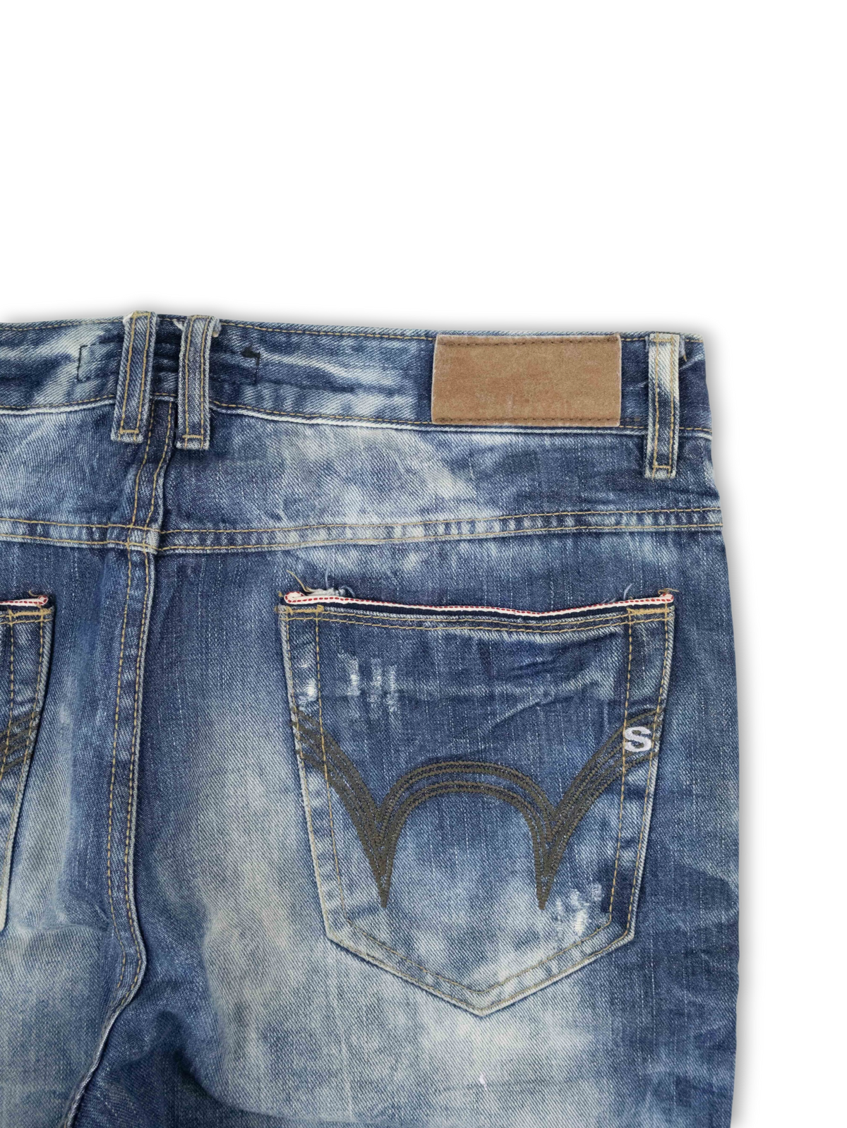 Japanese Washed Denim Jeans (34)