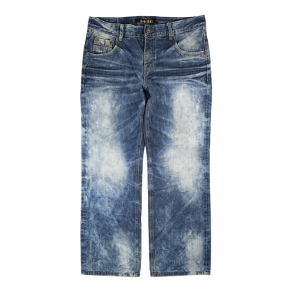 Japanese Washed Denim Jeans (34)