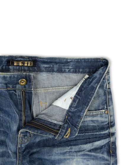 Japanese Washed Denim Jeans (34)