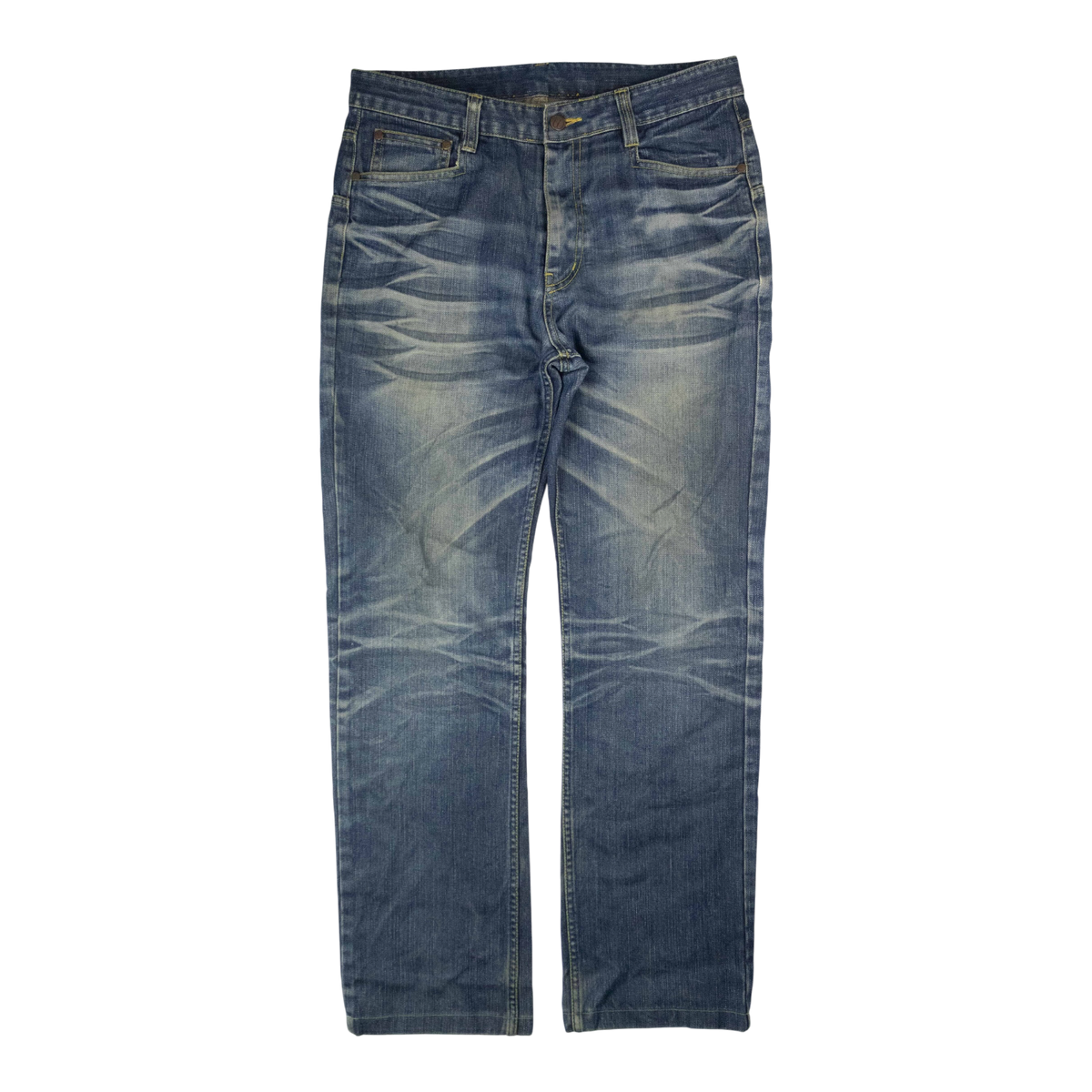 Japanese Washed Denim Jeans (31)