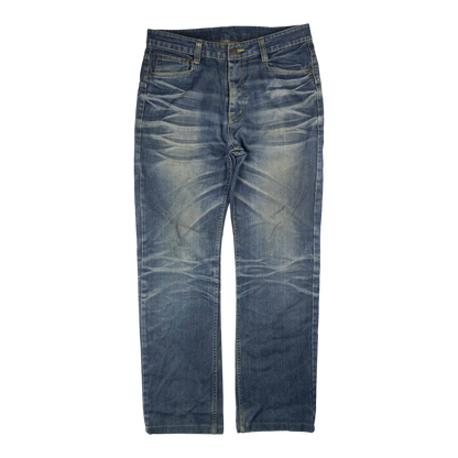 Japanese Washed Denim Jeans (31)