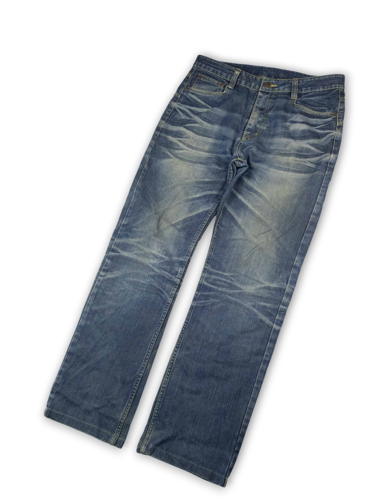 Japanese Washed Denim Jeans (31)