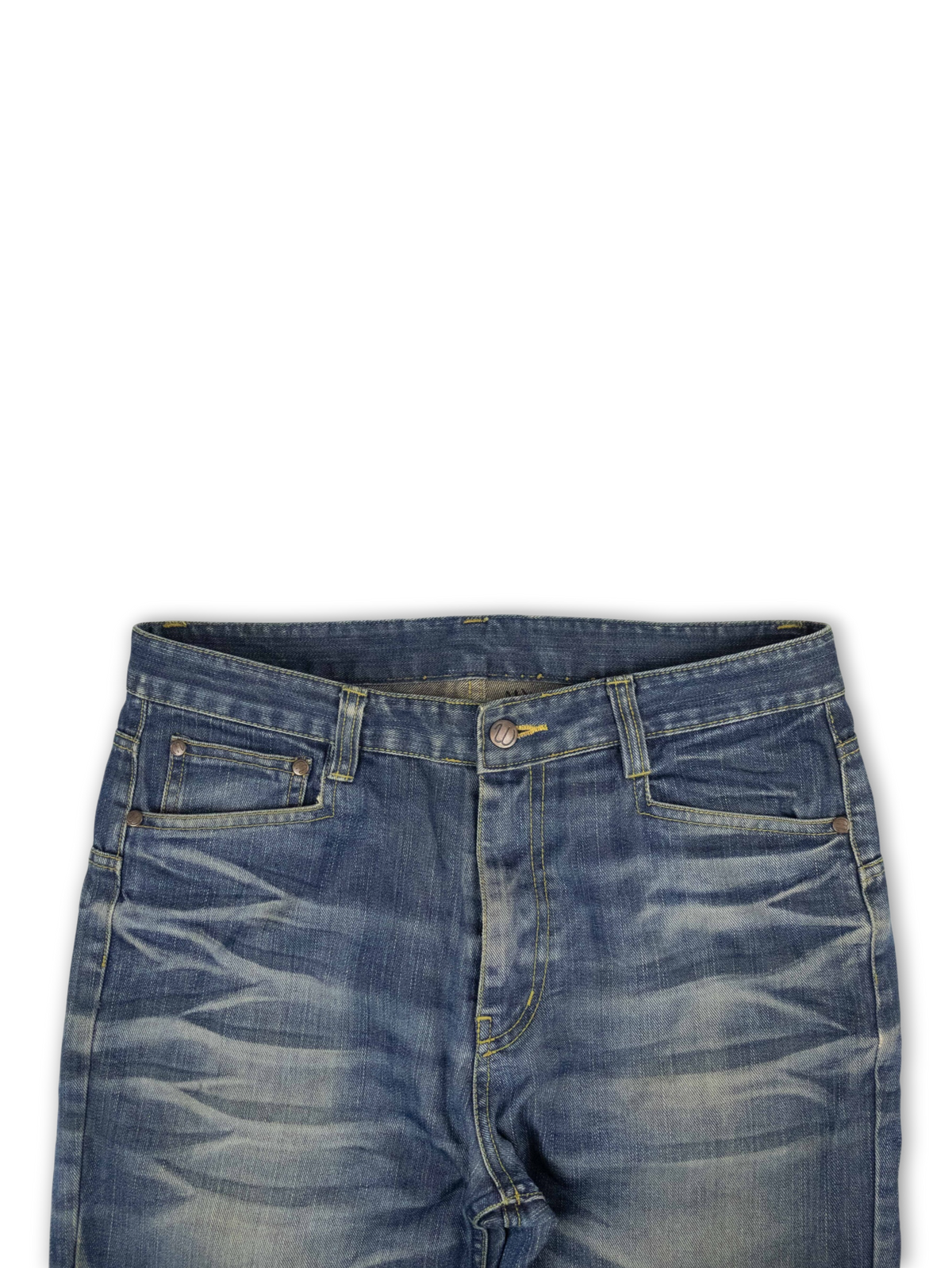Japanese Washed Denim Jeans (31)