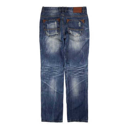 Japanese Washed Denim Jeans (32)