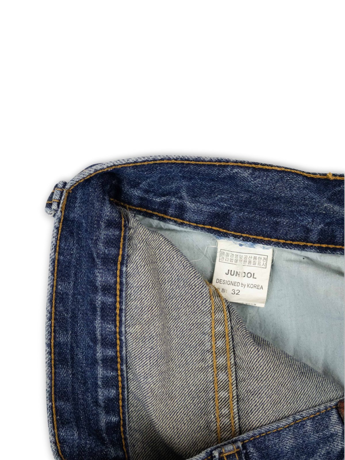 Japanese Washed Denim Jeans (32)