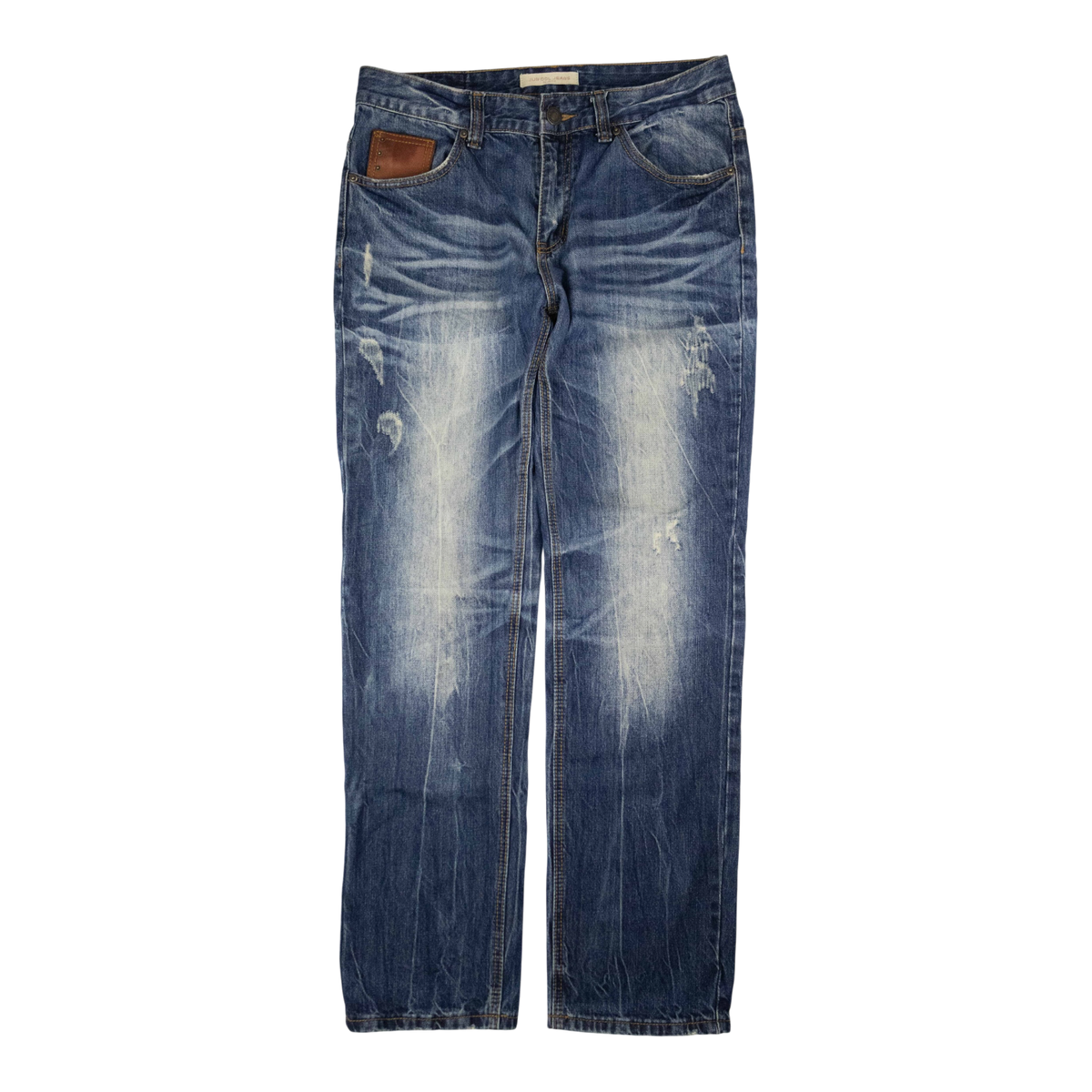 Japanese Washed Denim Jeans (32)