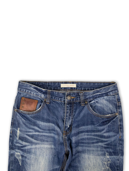 Japanese Washed Denim Jeans (32)